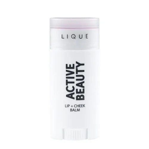 Miniatura 6 de LIQUE Bálsamo activo para labios y mejillas, ligero e hidratante, color transparente con cobertura construible, aspecto natural, acabado húmedo