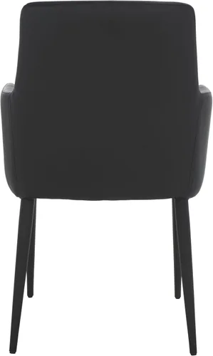 Miniatura 5 de Safavieh Home Collection Summerset Mid-Century - Silla moderna con brazos negros