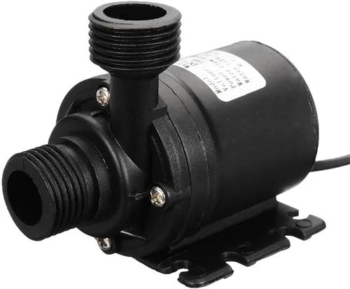 Miniatura 2 de 800L/H 16.4 ft DC 24V Bomba de agua sin escobillas Motor sin escobillas Bomba de agua de circulación de agua 1/2 "rosca macho sumergibles Bombas