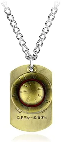 Miniatura 4 de YouU 23 piezas de una pieza Cosplay Luffy collar colgante llavero anime pegatinas PU brazalete esqueleto colgante pulsera pulsera pulsera