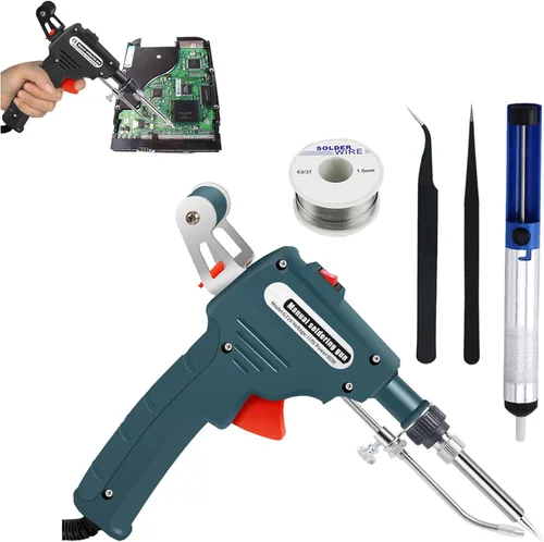 Soldador de hierro multifunción, pistola de soldadura automática de mano, pistola de soldadura eléctrica para reparación de soldadura con una sola