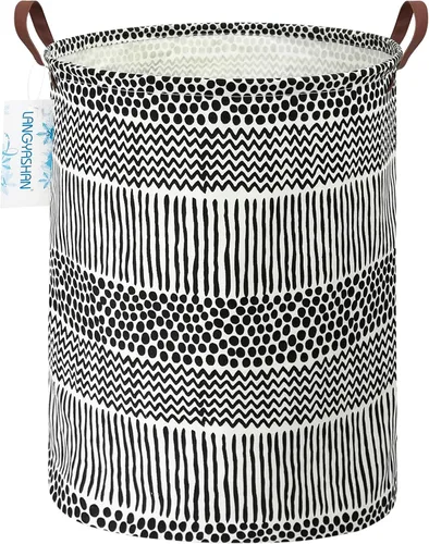 Miniatura 28 de Cesta de lona plegable para lavandería, cesta organizadora para almacenamiento, contenedores de juguetes, cestas de regalo, ropa de dormitorio, ropa