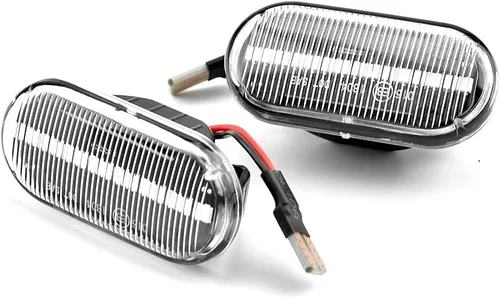 Miniatura 6 de 1 par de luces de marcador de guardabarros delanteros dinámicos LED marcadores laterales compatibles con Nis-san 350Z Z33 Frontier D40 Cube Z11