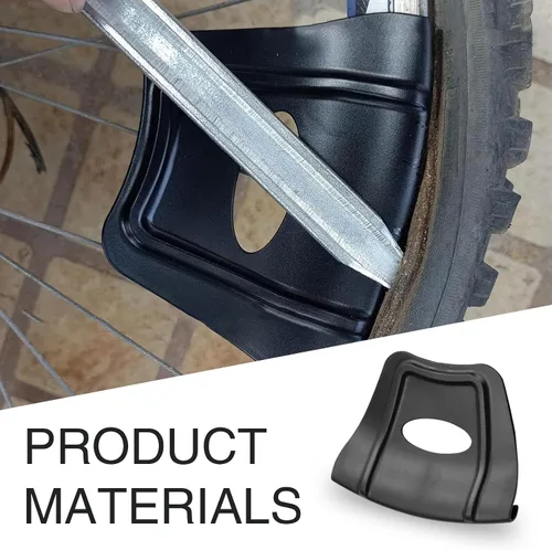 Miniatura 6 de Pack-2 Protector de llantas para desmontar neumáticos de coche, estructura antideslizante doble convexa, cubierta antiarañazos, mango ovalado hueco