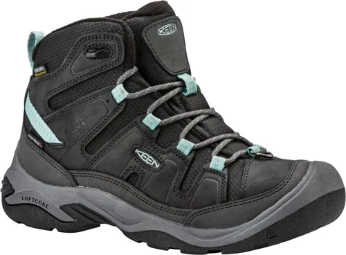Miniatura 3 de KEEN Circadia Botas de senderismo de altura media para mujer, NegroAzul Nube