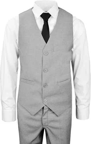 Miniatura 5 de Black n Bianco Signature - Traje completo para niño ajustado