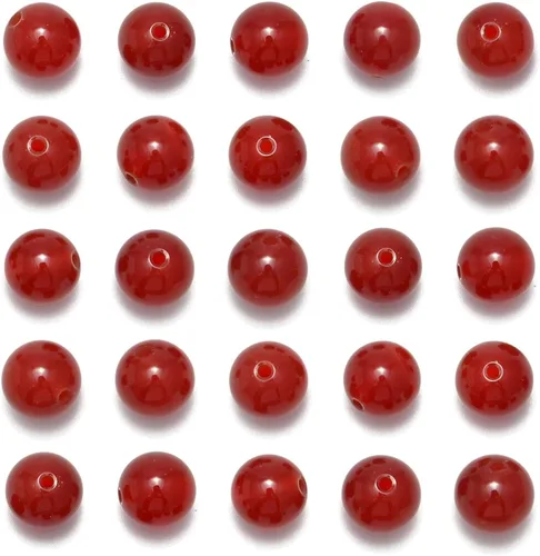 Miniatura 51 de NCB - 200 cuentas sueltas de turquesa africana de 0.15 pulgadas (4 mm) para joyería, cuentas semipreciosas naturales redondas y suaves con espaciador
