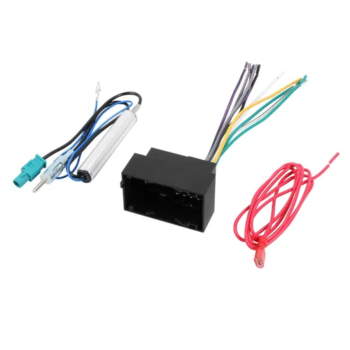 Miniatura 9 de BASIKER Arnés de cableado de repuesto para radio de automóvil, apto para algunos vehículos Dodge Jeep Chrysler Adaptador de antena estéreo