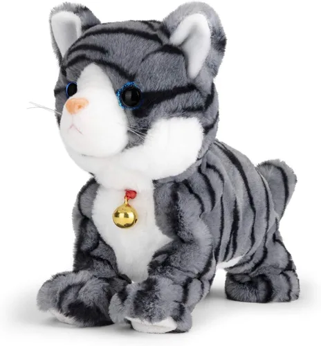 Miniatura 8 de Smalody Juguete electrónico interactivo de peluche, robot que habla con robot mejorado, control de sonido de animales, mascota electrónica