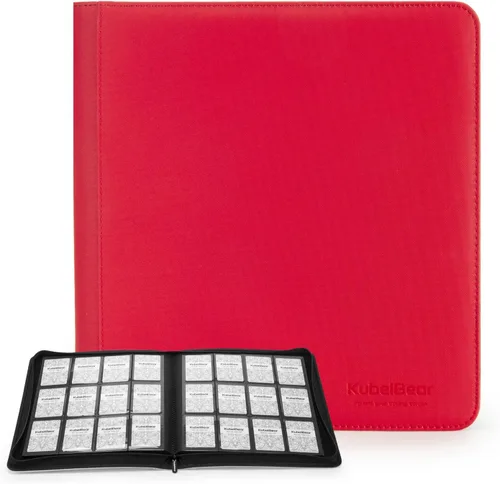 Miniatura 30 de Carpeta de tarjetas – Capacidad 720, tarjetero con cremallera para MTG, tarjetas deportivas y coleccionables – Almacenamiento sin ácidos, duradero