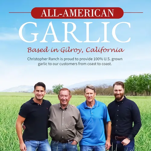 Miniatura 3 de Christopher Ranch Ajo picado en aceite de oliva, fresco cultivado en California, listo para usar, calidad premium, sin gluten, apto para veganos