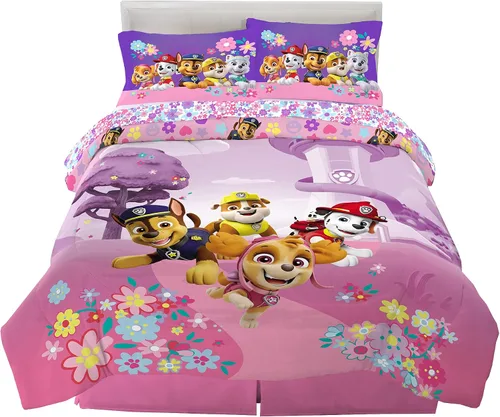 Miniatura 35 de Franco - Juego de ropa de cama coleccionable Nintendo Donkey Kong, 5 piezas, edredón reversible supersuave y juego de sábanas con funda, tamaño Rojo