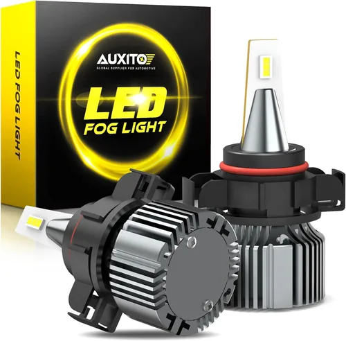 Miniatura 10 de AUXITO Bombillas LED antiniebla 880/899/893, 3000 K, amarillo dorado, 18000 lm, kit de luces antiniebla ámbar 1000% más brillantes, repuesto OEM 1:1