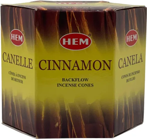 Miniatura 2 de Conos de incienso de reflujo de canela para cascada fuente de humo aromático Haze Falls