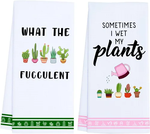 Miniatura 13 de LXOMILL Divertidas toallas de cocina de queso, cestas de queso Punny y bonitos juegos de paños decorativos para platos