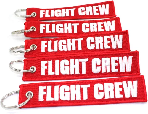 Miniatura 2 de Rotary13B1 FLIGHT CREW - RojoBlanco - 5pcs Llaveros, Rojo