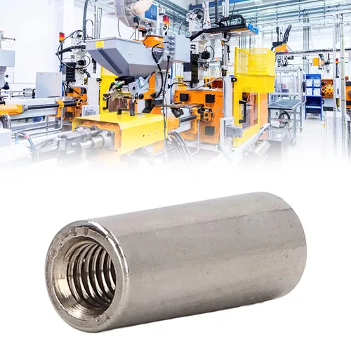 Miniatura 3 de Tuercas de acoplamiento de acero inoxidable M5, tuerca de conector hembra redonda para conexión