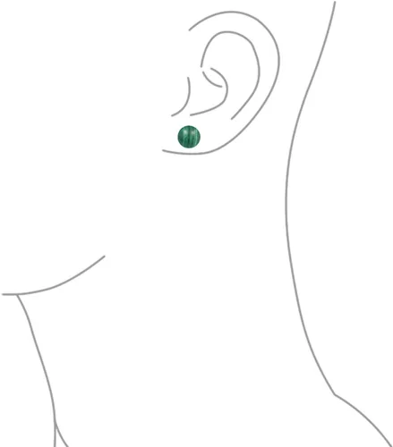 Miniatura 12 de Aretes grandes de plata de ley 925 con piedras preciosas naturales de 0.394 pulgadas para mujeres y adolescentes, variedad de piedras de nacimiento