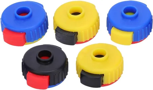 Miniatura 4 de Duro, Push‑In Designed, Tambor Quick Release Nut, Plástico, Drum Kit, Drum Kit, Drum Kit