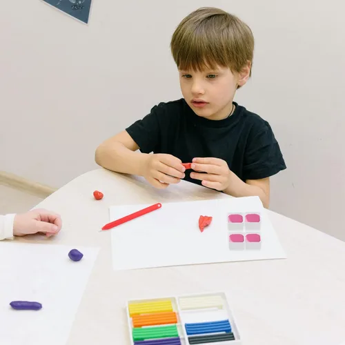 Miniatura 4 de NOLITOY Juego de 50 piezas vacías de acuarela, estuche de pintura de plástico blanco para suministros de pintura, dibujo artístico, acrílico