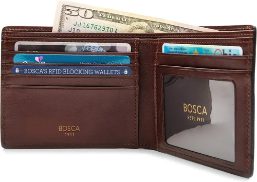 Miniatura 5 de Bosca Cartera ejecutiva para hombre en piel Dolce - RFID