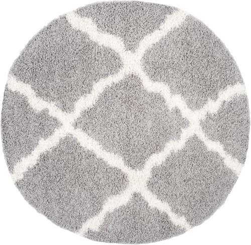 Miniatura 87 de Safavieh - Dallas Shag Collection SGD257A - Alfombra de área con diseño de enrejado de 10 x 14 pies