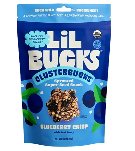 Miniatura 14 de Clusterbucks Superfood Clusters – Granola sin cereales, apta para dieta keto con trigo sarraceno germinado cultivado de forma regenerativa – Snack