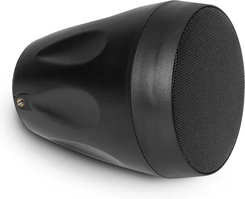 Miniatura 4 de Sound Town Paquete de 2 altavoces colgantes de 4 pulgadas para todo tipo de clima, IP66, montaje en pared, paisaje, 70V/100V/8-Ohm, altavoz
