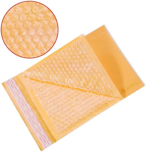Miniatura 4 de Sales4Less Sobres acolchados de papel kraft #0 de 6 x 10 pulgadas, sobres acolchados autosellados, impermeables, acolchados, paquete de 25