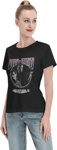 Miniatura 4 de Soda - Camiseta de verano para mujer, estilo casual, de manga corta