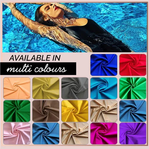 Miniatura 5 de Tela de nailon y elastano 80% nailon, 20% elastano Ropa de baño, tela deportiva Elástico en 4 direcciones Deportes, Danza, Yoga
