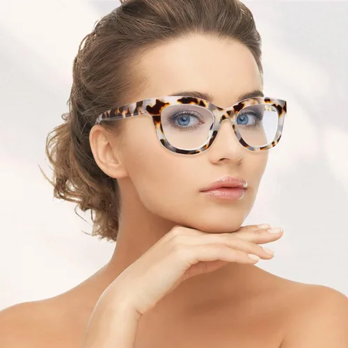 Miniatura 6 de Lentes de lectura progresivas multifocales para mujeres y hombres, bloqueo de luz azul, para computadora, lectores multifocales no lineales con A1