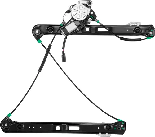 BDFHYK Elevalunas eléctrico con motor delantero izquierdo para 1999-2000 BMW 323i, 2001-2005 BMW 325i, 325xi, 328i, 330i, 330xi, sustituye a 741-484