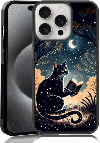 Miniatura 60 de Elegante funda de teléfono con diseño de gato Marie compatible con iPhone 11, funda de encaje dorado para iPhone, a prueba de golpes, rosa fucsia