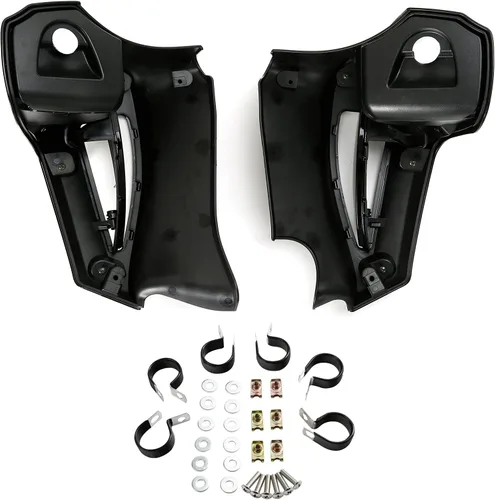 Miniatura 17 de TCT-MOTORPARTS Thunder - Conjunto de carenados ventilados inferiores de humo negro para Springfield Dark Horse 2016-2024 Chieftain Roadmaster