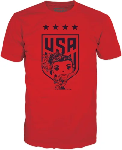 Funko Pop! Boxed Tee Selección Nacional Femenina de Fútbol de Estados Unidos - Caterina Macario - M