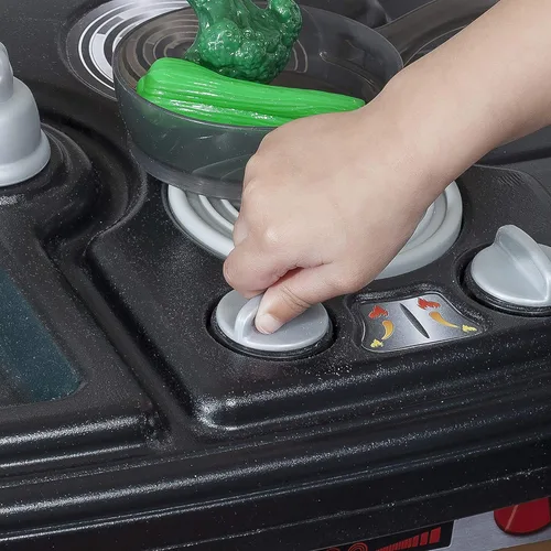 Miniatura 9 de Step2 Little Baker's Plastic Toddler Kitchen Play Estación de trabajo
