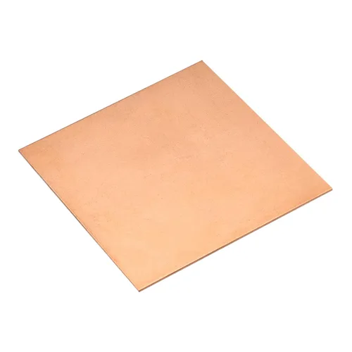 Miniatura 8 de uxcell Hoja de cobre puro, 4 piezas de 2 "x 2" x 0.02 "Placa de metal de cobre de calibre 24 T2 para manualidades, reparaciones eléctricas, industria