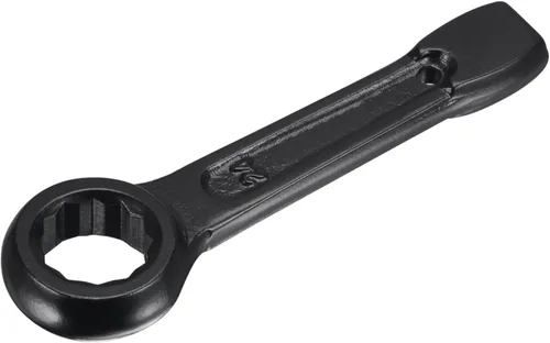 Miniatura 17 de uxcell Llave tipo anillo de extremo de caja de 0.866 in, herramienta de mano de llave de cabeza única de acero de alta resistencia