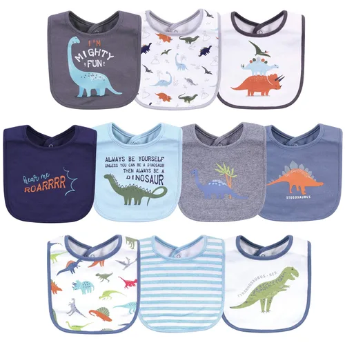 Miniatura 48 de Hudson - Babero unisex de algodón para bebé, baberos de algodón, talla única , Cactus rosa