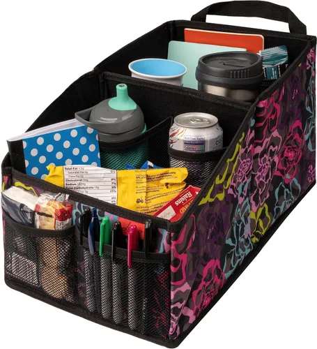 Lusso Gear Organizador de Asiento de Automóvil para Asiento Delantero o Trasero - Ideal para Adultos y Niños, Cuenta con 9 Compartimentos de