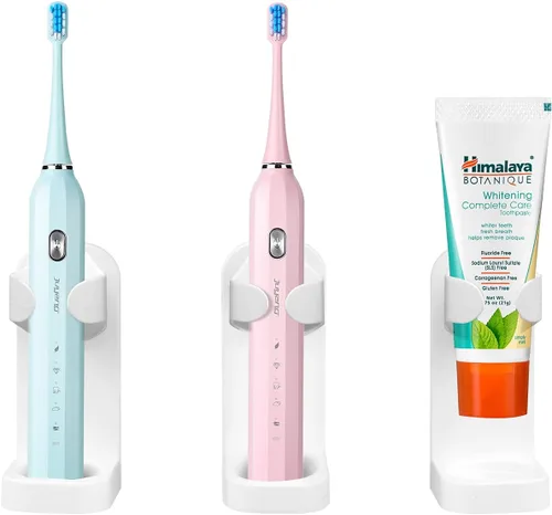 Miniatura 6 de Porta cepillos de dientes eléctricos para baño, organizador de cepillos de dientes eléctricos, almacenamiento de cepillos de dientes para baño