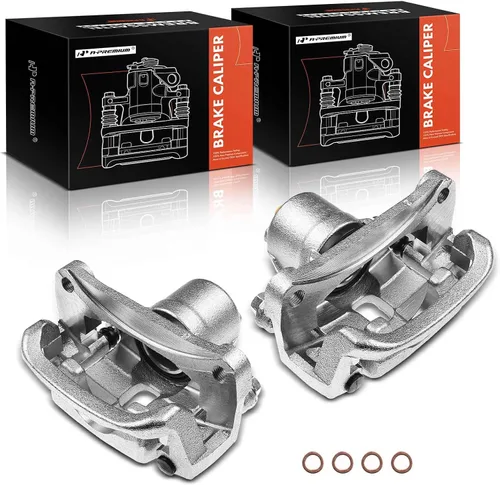 Miniatura 9 de A-Premium Conjunto de pinza de freno de disco con soporte compatible con los modelos Toyota, Sequoia 2008-2020 y Tundra 2015-2020 (desde 8/2015)