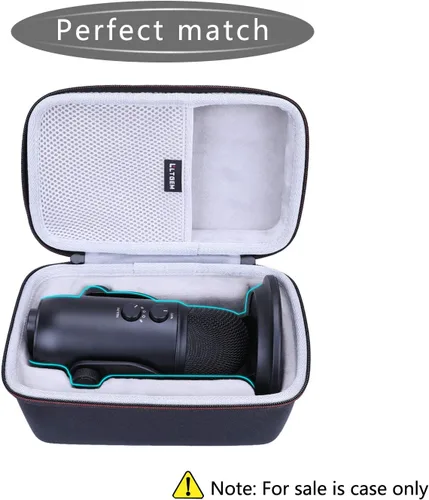 Miniatura 2 de LTGEM - Funda compatible con micrófono USB Logitech Blue Yeti (solo funda)