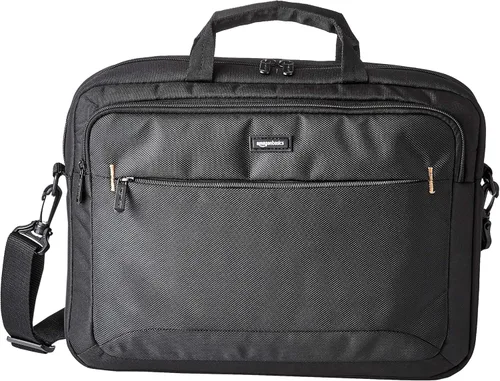 Miniatura 10 de Amazon Basics - Funda de transporte para laptop con correa de hombro, 1 unidad, 11.6 pulgadas, negro