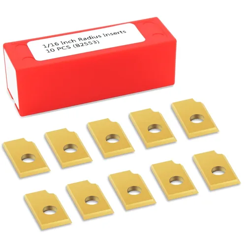Miniatura 9 de Insertos de carburo de esquinas cuadradas K1215-0.472 in 4 bordes