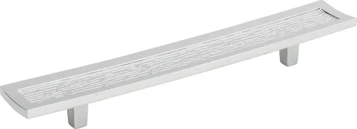 Miniatura 6 de Atlas Homewares 269-CM Chic Collection 128 Tirador primitivo rectangular central, acabado champán
