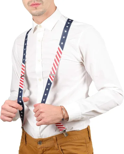 Miniatura 86 de Tirantes para hombre Tirantes elásticos con espalda en Y