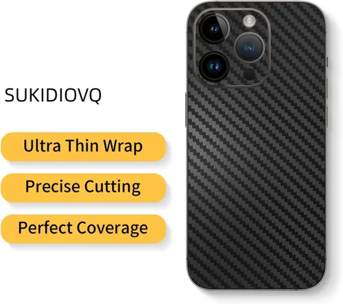 Para iPhone 12 Pro Max Mini Phone Sticker Skin Wrap 3M Vinilo Ultra Delgada Ultraligera Calcomanía Protector de Vidrio Protector Película Protectora