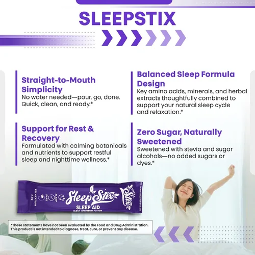 Miniatura 7 de Sleep Aid Melatonina Polvo triptófano glicina raíz de valeriana magnesio para el sueño bálsamo de limón L teanina glicinato de magnesio zinc ayuda